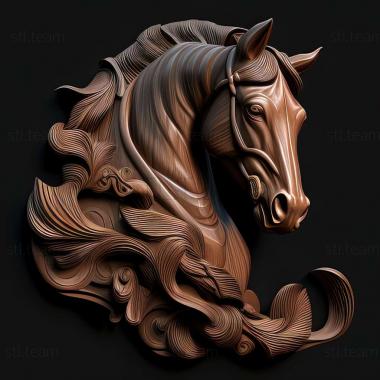 3D model Horse (STL)